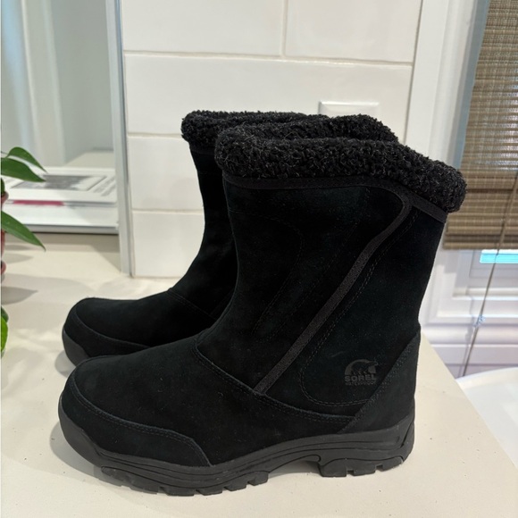 Sorel Black Waterfall Boots - Picture 3 of 8